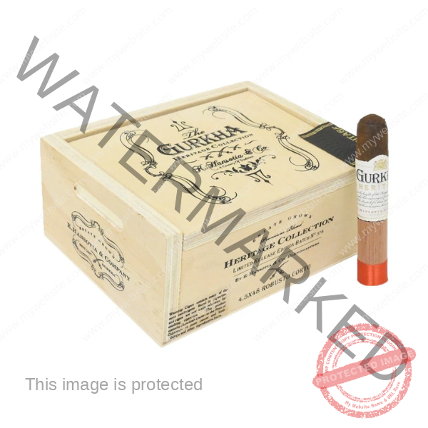 Gurkha_Heritage_Maduro_Robusto_Corto_La_Saintos_Cigars