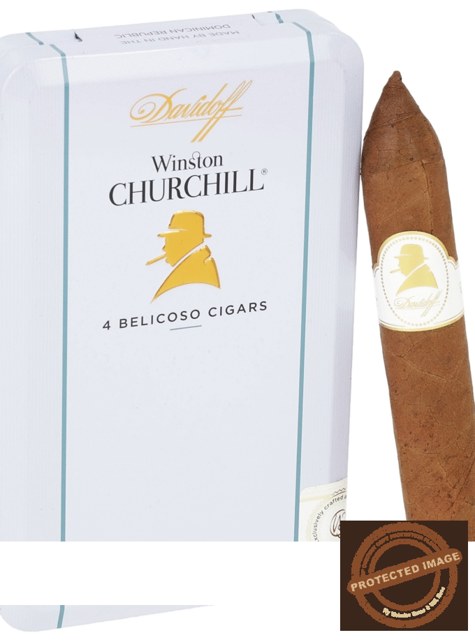 Davidoff_Belicoso_winston_churchill_La_Saintos_Cigars
