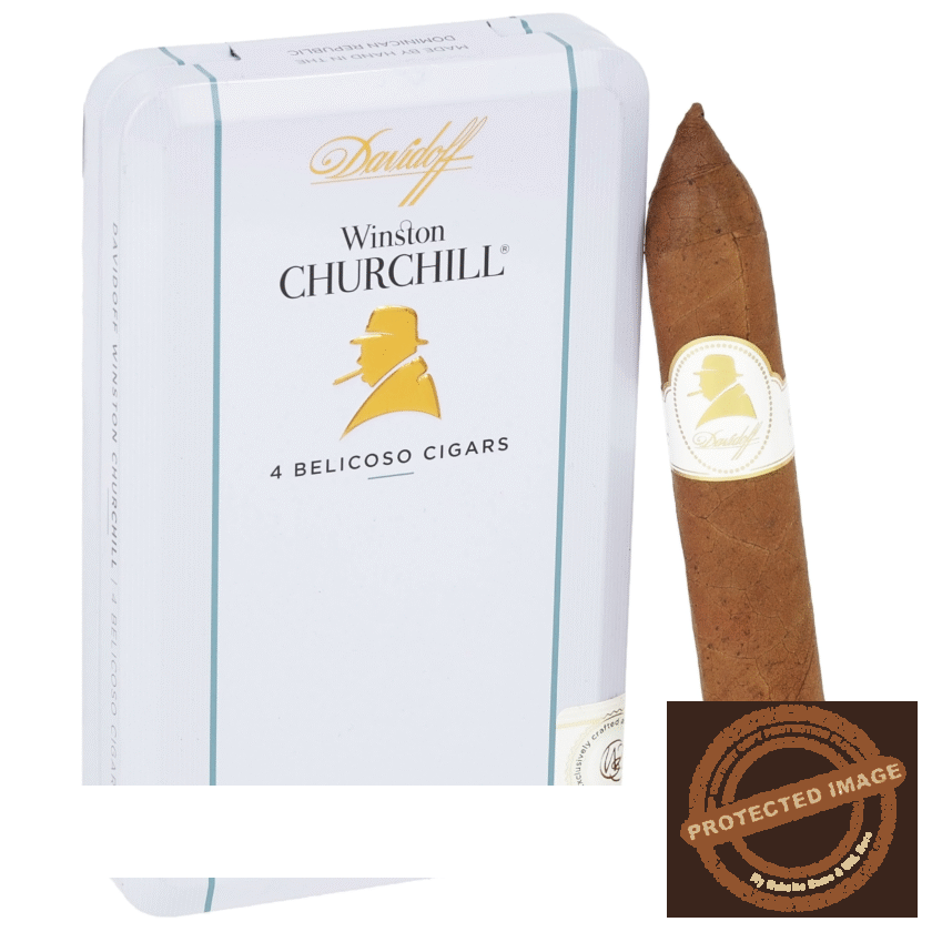 Davidoff_Belicoso_winston_churchill_La_Saintos_Cigars