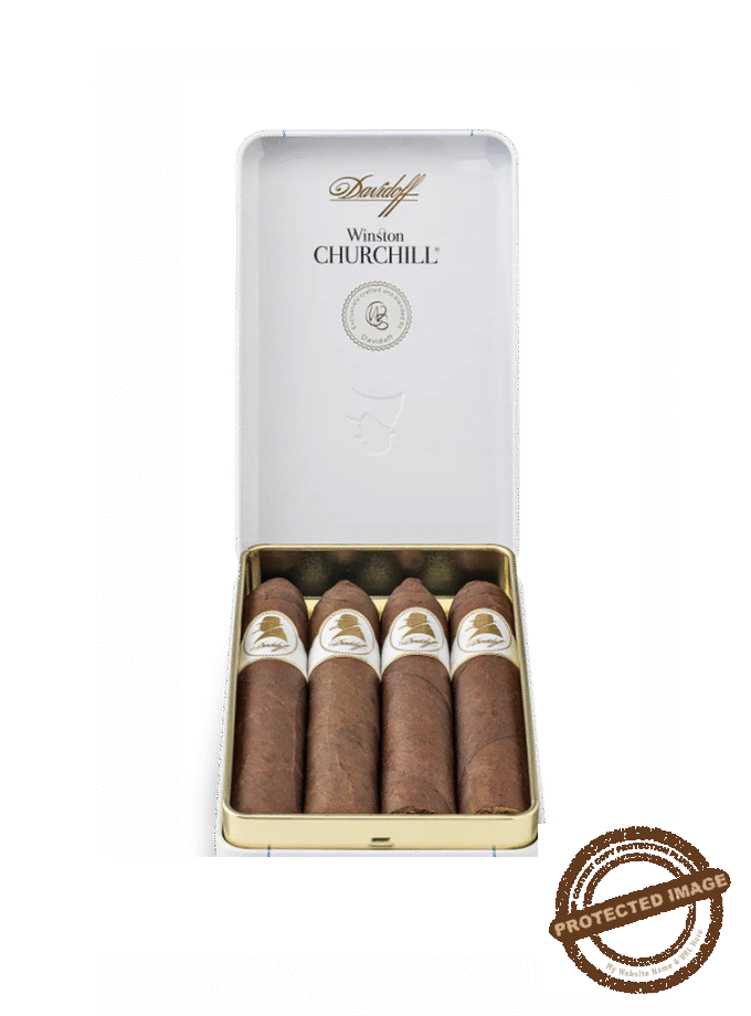 Davidoff Belicoso Winston Churchill (Tin Pack of 4)