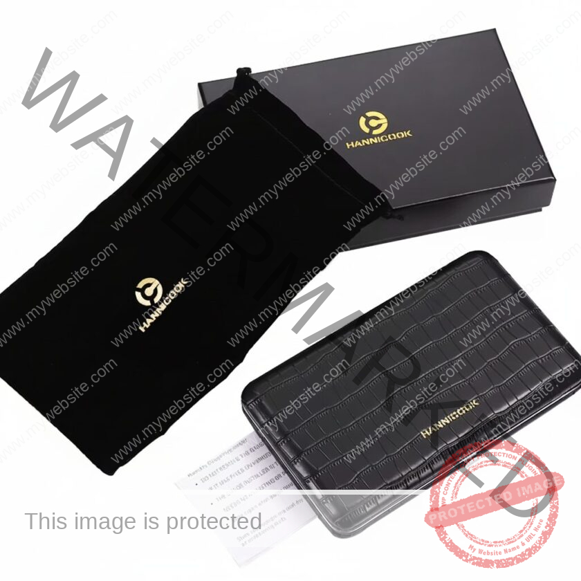 Hannicook Leather Cigar Travel Case La Saintos