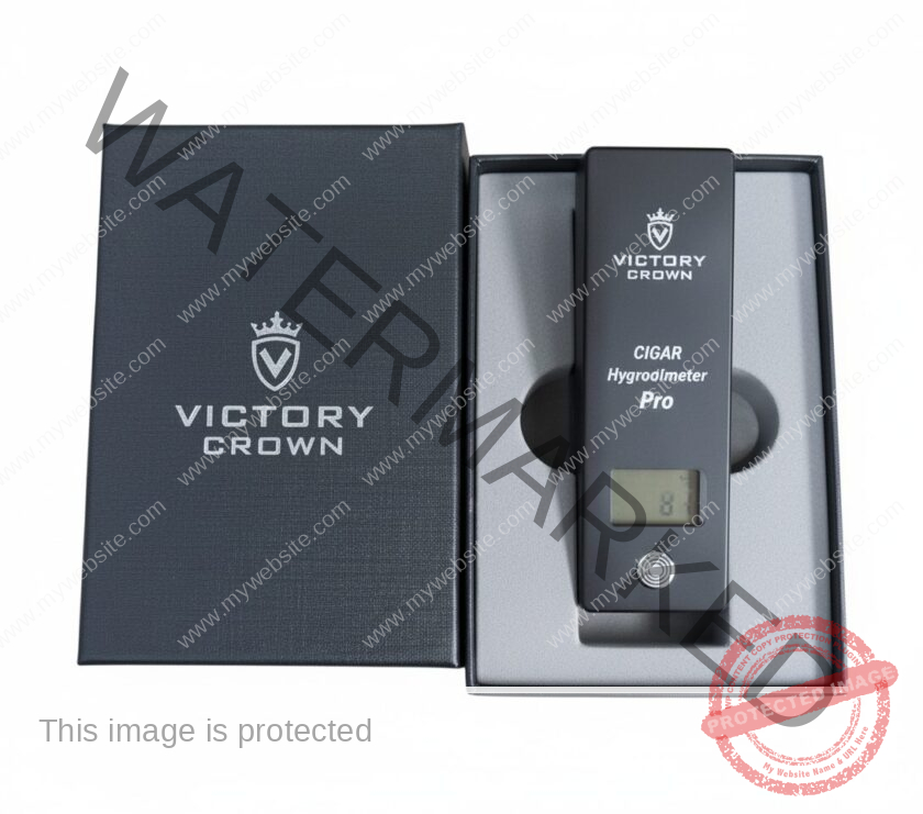 Cigar Humidimeter Victory Crown La Saintos Cigars