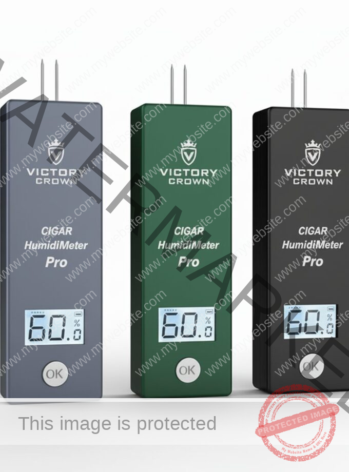 Cigar Humidimeter Victory Crown La Saintos Cigars