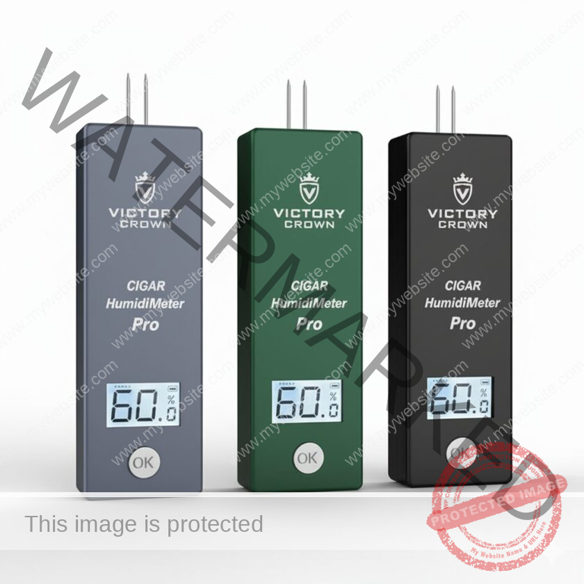 Cigar Humidimeter Victory Crown La Saintos Cigars