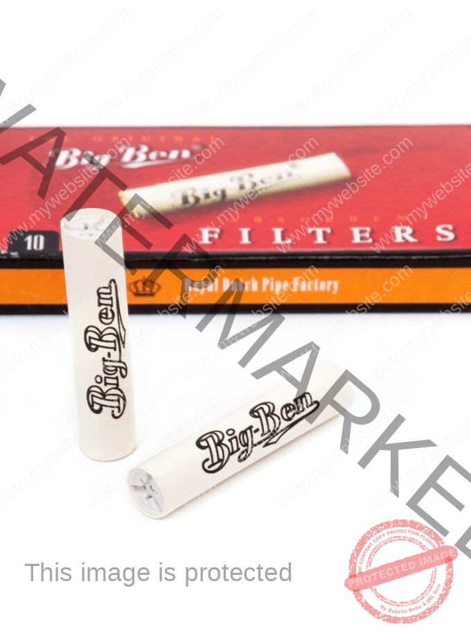 Big Ben 9mm Pipe Filters β Box of 10