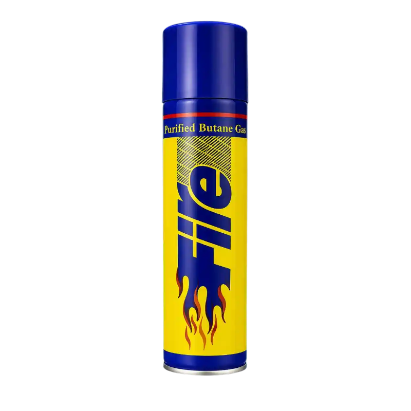Fire Purified Butane Gas refill can for compatible lighters